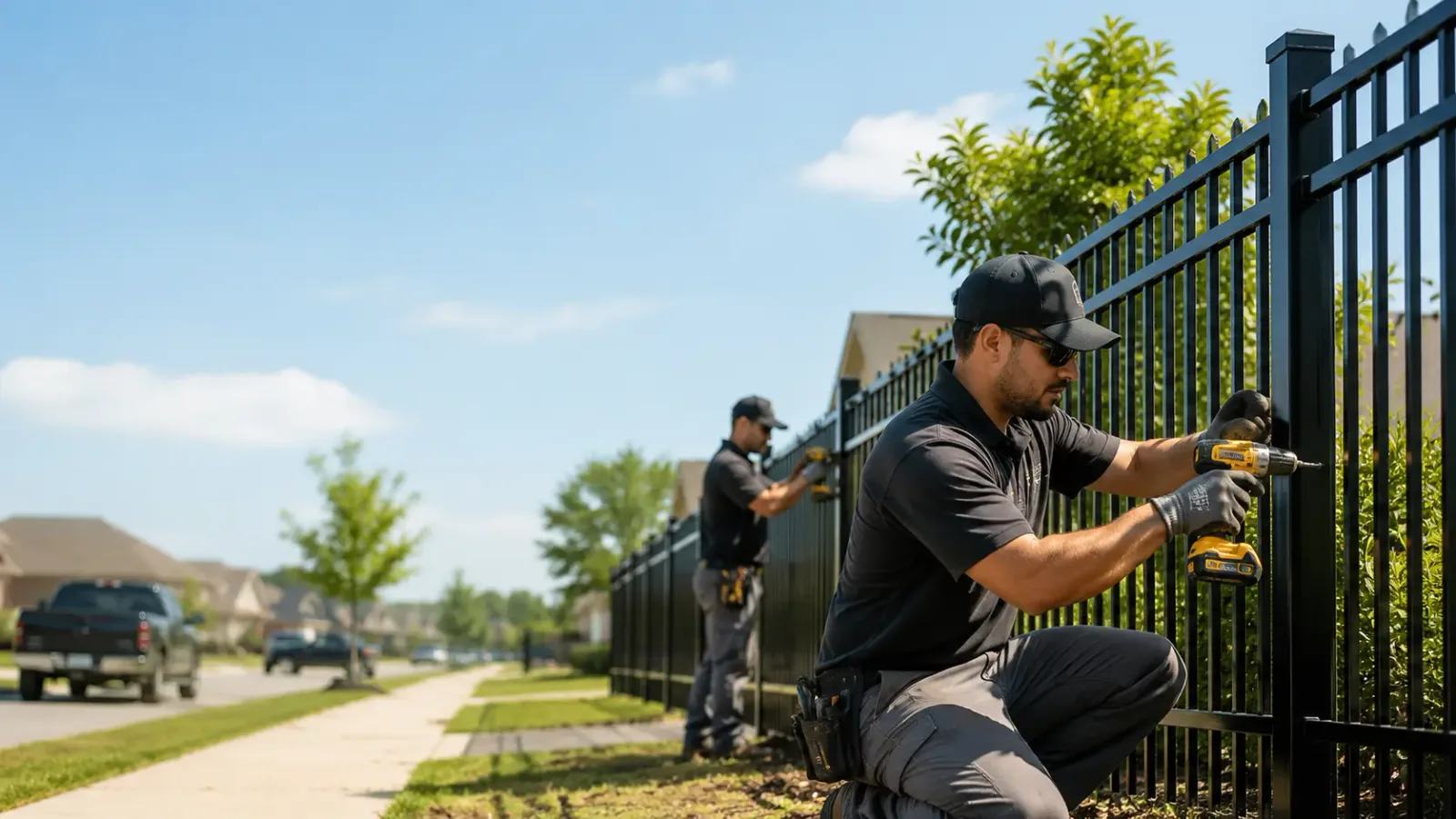 Metal Fence Installation in Lansing, KS